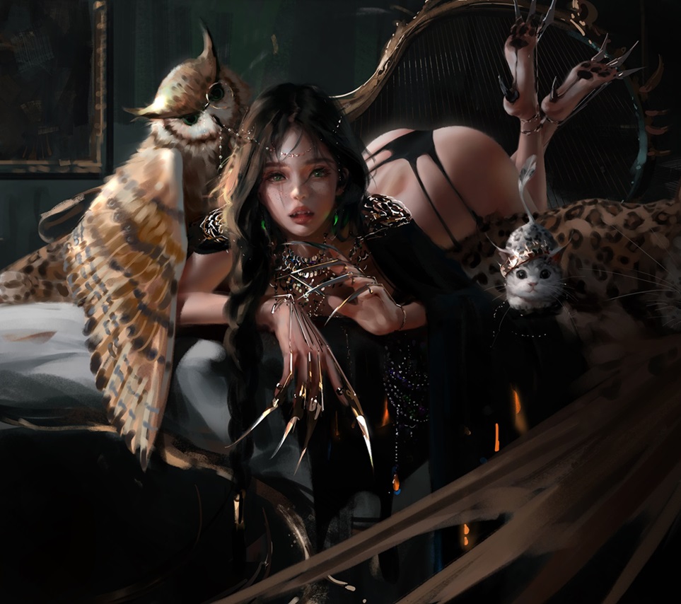画师精选-鬼刀wlop2015-2023壁纸合集-次元资源站